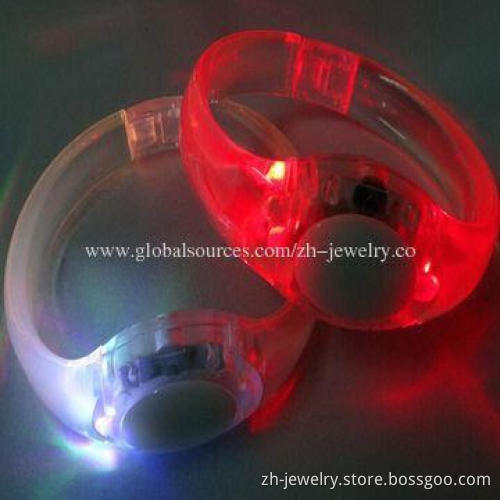LED Bangle Bracelet Silicone, Suitable for Women